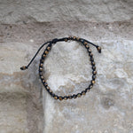 Charger l'image dans le visualiseur de galerie, Bracelet homme ajustable noir picasso