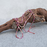 Charger l'image dans le visualiseur de galerie, Collier "CHER UNIVERS" rose et or, perles Miyuki 100cm