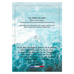 Charger l'image dans le visualiseur de galerie, "JE CROIS EN MOI" Bracelet homme code Morse vert mat et argent