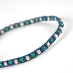 Charger l'image dans le visualiseur de galerie, "CHER UNIVERS" Bracelet Émeraude & perle