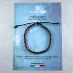 Charger l'image dans le visualiseur de galerie, "CHER UNIVERS" Bracelet homme iris mat et gris mat
