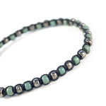 Charger l'image dans le visualiseur de galerie, "CHER UNIVERS" Bracelet homme iris mat et gris mat