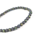 Charger l'image dans le visualiseur de galerie, "CHER UNIVERS" Bracelet homme vert céladon mat et argent mat