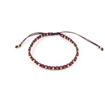 Charger l'image dans le visualiseur de galerie, "CHER UNIVERS" Bracelet rubis et or