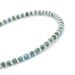 Charger l'image dans le visualiseur de galerie, "FAIS UN VŒU" Bracelet homme turquoise Picasso et argent perles Miyuki