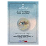 Charger l'image dans le visualiseur de galerie, "JE SUIS PROTÉGÉ(E)" Bracelet homme bleu mat et argent argent