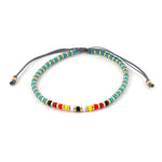 Charger l'image dans le visualiseur de galerie, "JOIE" Bracelet multicolore, turquoise et or