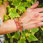 Charger l'image dans le visualiseur de galerie, "JOIE" Bracelet multicolore, turquoise et argent